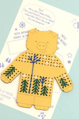 Tee-ise käsitöökomplekt "Ulakas Notsu" kollane