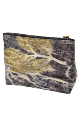 Taimetrükis väike linane kott