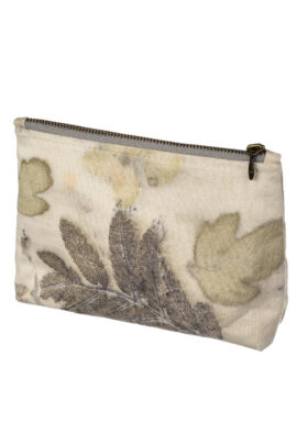 Taimetrükis väike linane kott