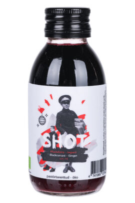 Mustsõstra-ingveri shot