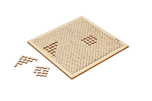 Behäppi puidust puslemäng Hoop (raske tase)