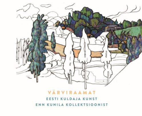 Värviraamat „Eesti kuldaja kunst Enn Kunila kollektsioonist“